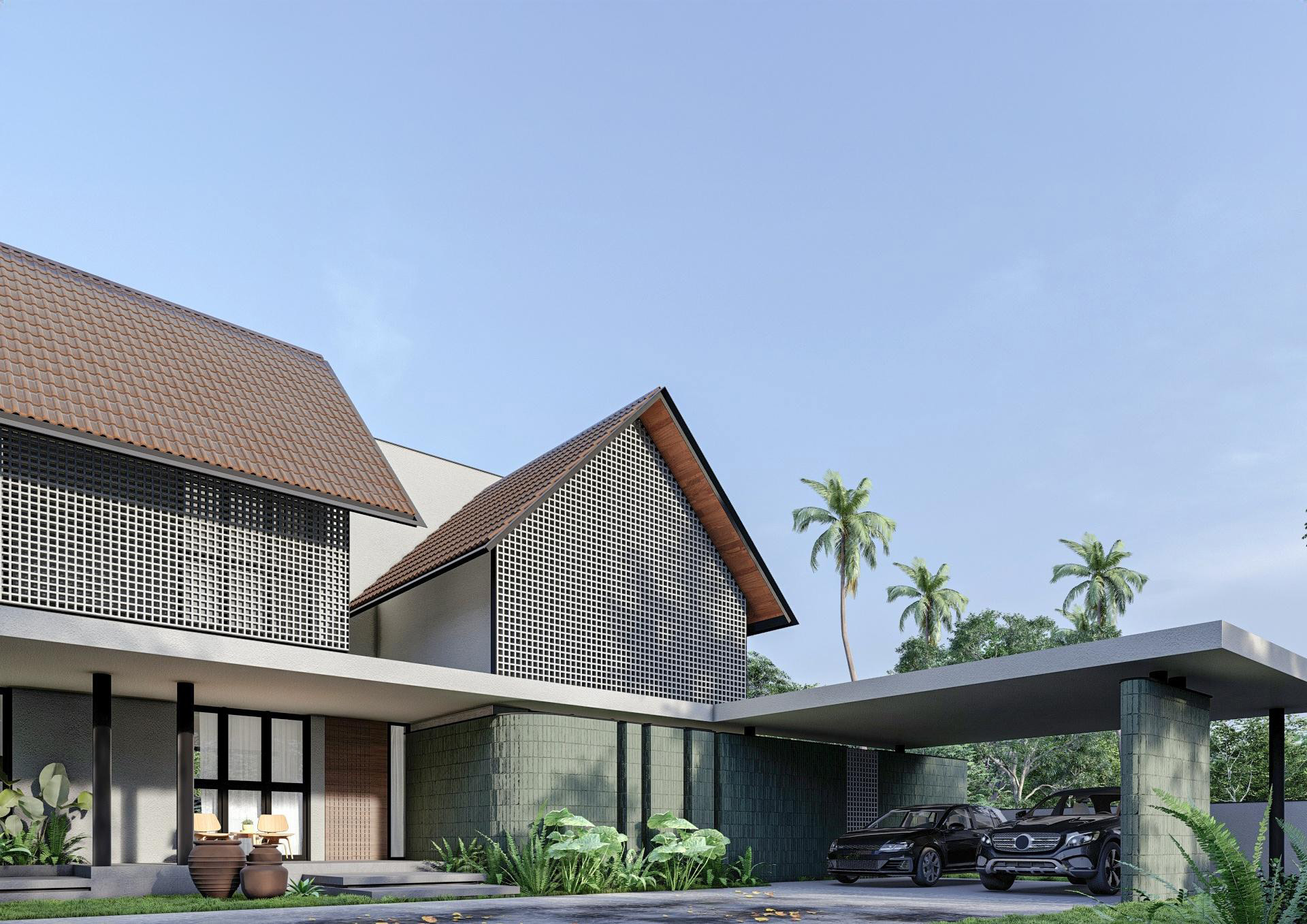 Modern residential architecture